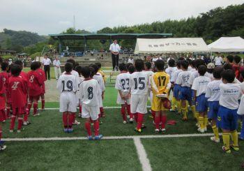 サッカー大会の写真