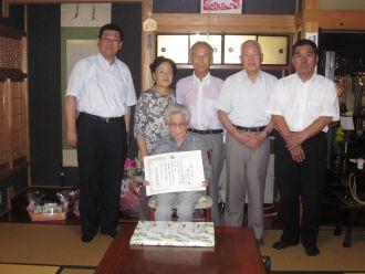 100歳のお祝いの写真2