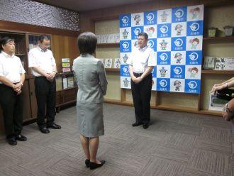 任命式の写真2