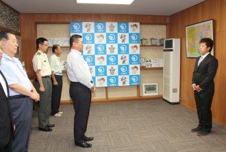 自衛隊入隊激励会の写真1
