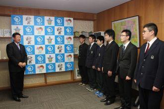 入隊者激励会の写真1
