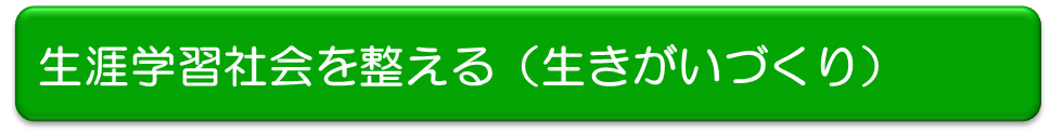 生涯学習社会を整える（生きがいづくり）