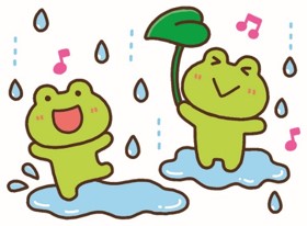 カエルのイラスト