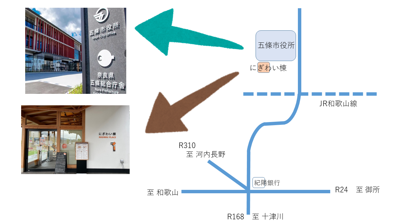田園公民館・にぎわい棟地図