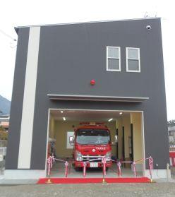 五條市消防団第1方面隊22-2消防屯所竣工式の写真2