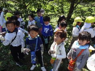 栗拾い
