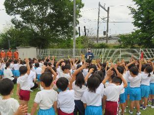避難誘導訓練