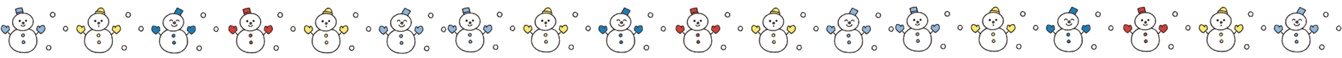 雪だるまイラスト