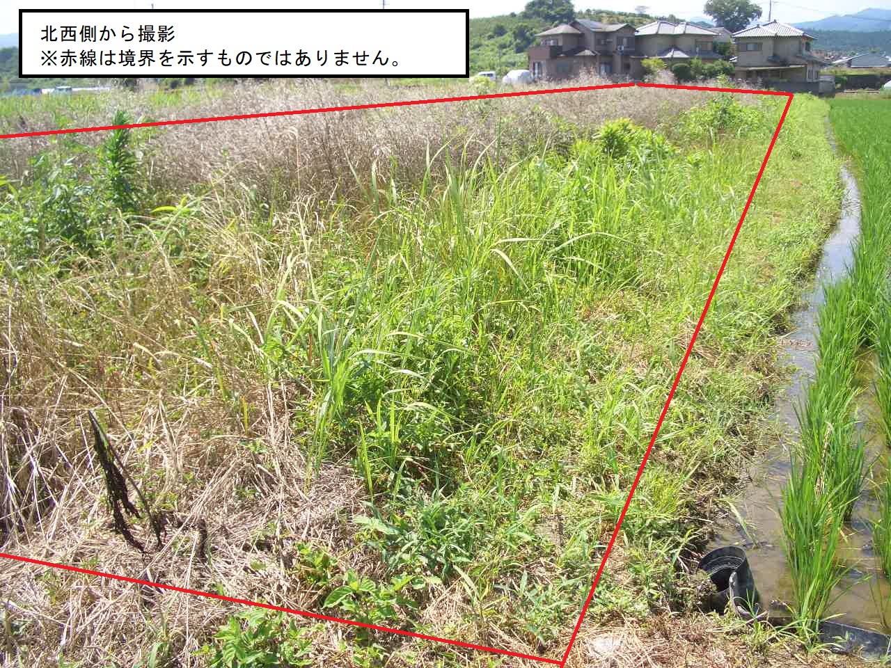 北西側
