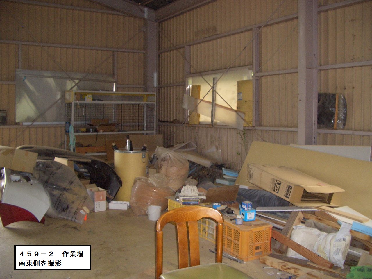 物件4作業場内部（南東）